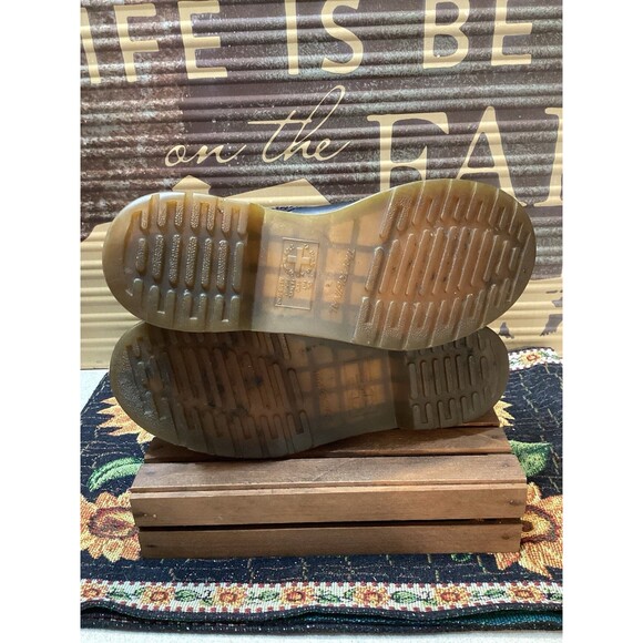 Dr. Martens Airwair Original Smooth Leather Black Boots #11821 Made In England 7 - Picture 11 of 16